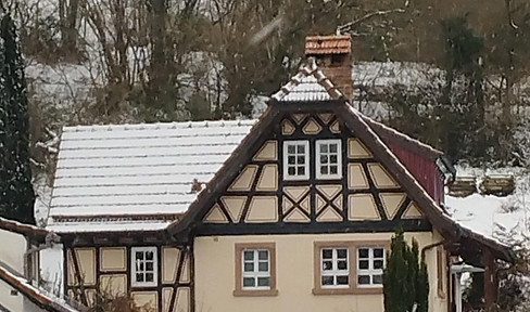 Architekten-Landhaus mit Naturgarten – ruhig, individuell & gut angebunden (Rhein-Main)