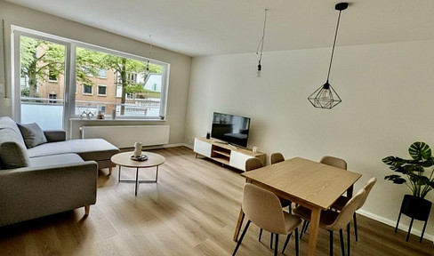 Attractive investment: Luxuriously renovated 3-room apartment with balcony in Eilbek