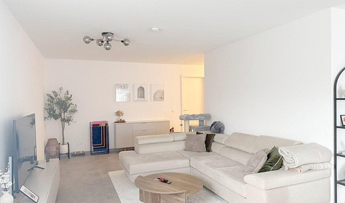 Very nice, bright 2-room apartment with terrace, garage, AA and fitted kitchen in Bruchsal - Büchenau