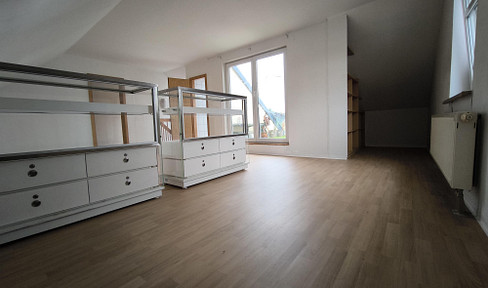 4 room apartment with roof terrace, bathtub & shower + guest WC, parking space, Jan. rent-free!