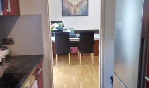 Light-flooded 3 room apartment.  near the center of Karlsfeld, idyllic in the countryside-