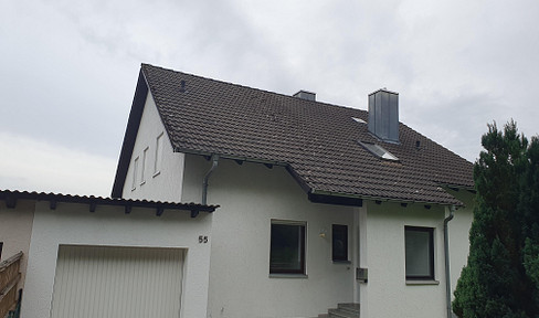 Detached house with granny apartment and garage for rent