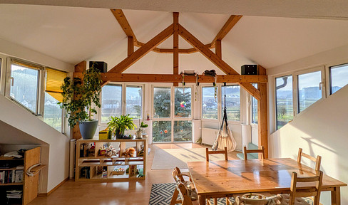 Helle 4-Zimmer-Wohnung mit Panoramablick übers Renchtal