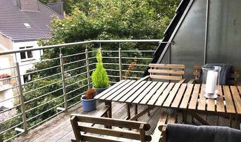 Maisonettewohnung mit 2 Dachterrassen und 2 Bädern