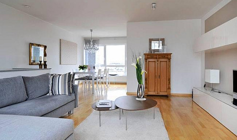 Frankfurt Europaviertel: 3-Zi.-Maisonette, Endetage, Dachterrasse ** PROVISIONSFREI **