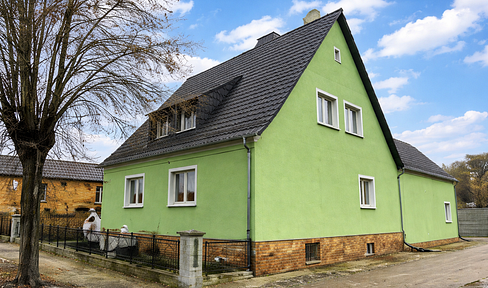 Detached single-family house with outbuilding on a spacious plot