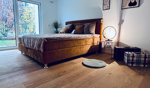 Provisionsfreie ETW mit Garten und Balkon * KfW 40 PV+Batterie * hochwertig * EBK * Bahnhofsnähe *