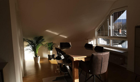 Modernized 3-room attic apartment for investors or later owner-occupation