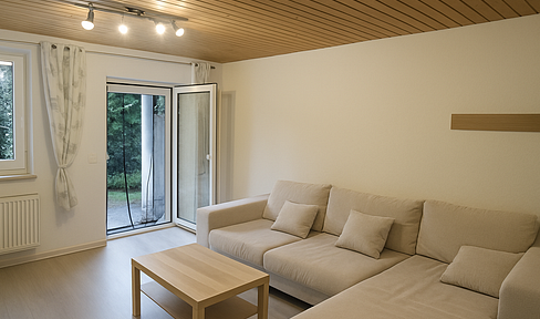 Beautiful furnished 2-room apartment with terrace in Holzgerlingen