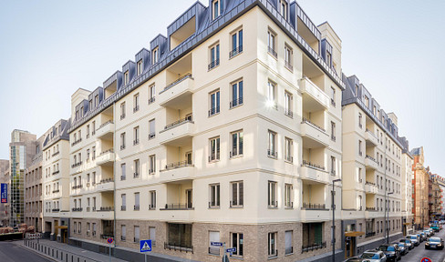 furnished 2-room luxury apartment in the heart of Frankfurt