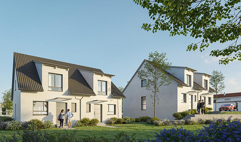 KfW-40-QNG new build in quiet second row - turnkey & eligible for subsidies