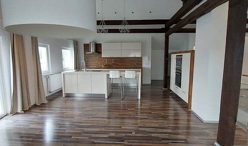 Fantastic top floor apartment in Neckarbischofsheim