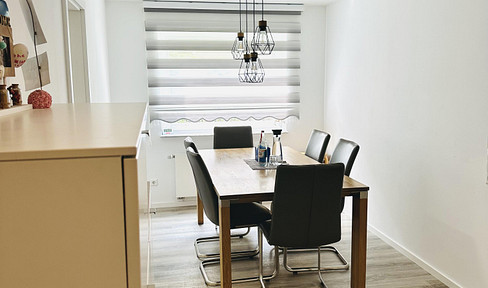 Attractive 4.5-room apartment with a private garage included, located in Benningen – no commission fees.