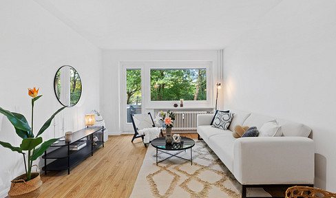 Living by the water: Freshly renovated 2-room apartment on the Eilbek Canal