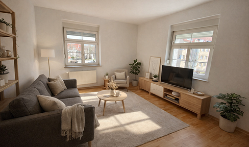 Top geschnittene 3-Zimmer-Wohnung, Balkon, Garage, Tageslichtbad