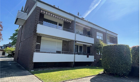 Renovated 2-room apartment with balcony