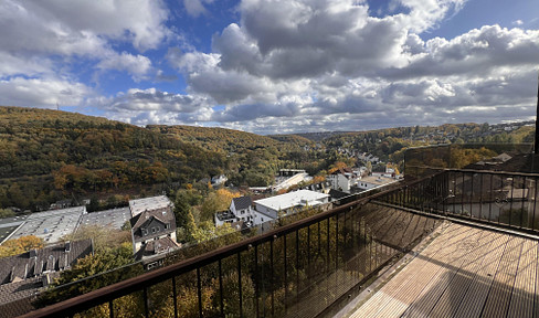 3-room apartment in Gevelsberg with balcony and fantastic view