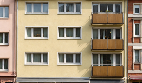 2-room apartment with balcony in Mannheim city center (T6) - 55 m², 3rd floor fully furnished!