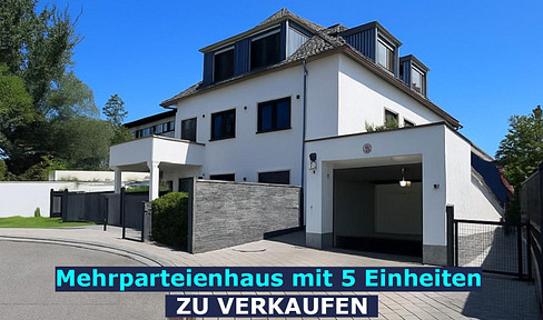 ++ Investment property ++ Apartment building with 5 parties incl. underground parking garage (year of construction 2022)