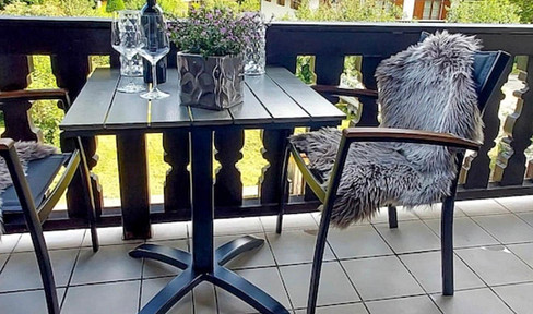 Furnished apartment for temporary rental in Rottach-Egern, quiet location, central, available from December 1st, 2026.