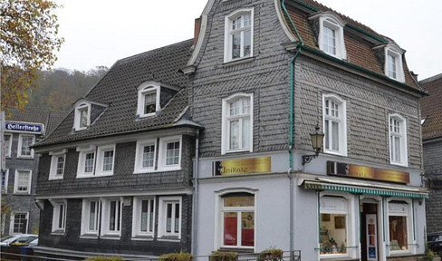 Historic residential and commercial building in Velbert-Langenberg