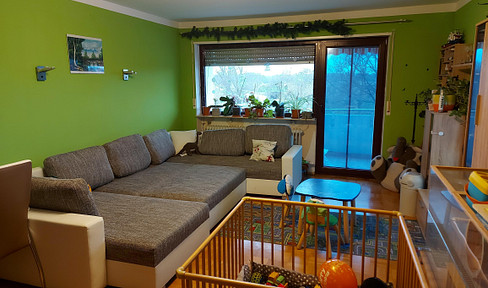 **Reserved:** Quiet 3-room apartment with balcony and garage.