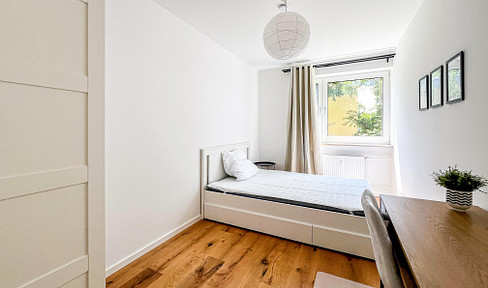 Shared apartment investment with 5.5% yield: renovated, fully furnished & fully let