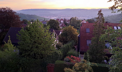 Über dem Tal im Grünen wohnen