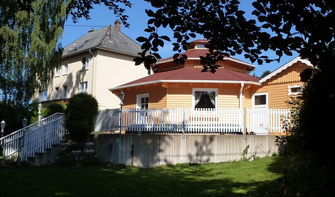 Apartments/ retirement homes (11), log cabin meeting place (1), building plots (3)