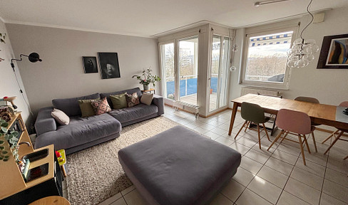 Provisionsfrei! Gepflegte 3-Zimmer-Wohnung mit Panoramablick am Burgholzhof