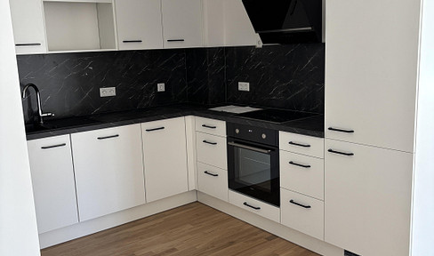 First occupancy! Barrier-free newly built apartment with loggia & (underground parking space) in Darmstadt-Mitte