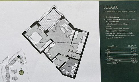 Erstbezug! Barrierefreie Neubauwohnung mit Loggia & (TG-Stellplatz) in Darmstadt-Mitte