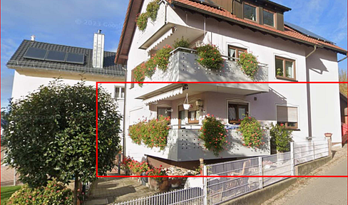 Modernisierte 3-Zi.-Wohnung mit großem Balkon, in FR- Opfingen