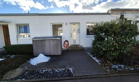 Mid-terrace house in Oberelchingen with a wonderful view