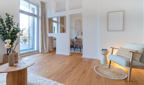 ***Charmante 2-Zimmer-Wohnung in Toplage in der Löbervorstadt mit Balkon - Sofort verfügbar***