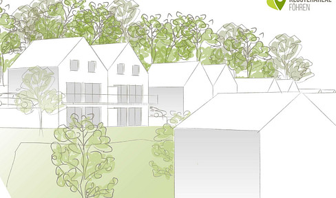 Projektiertes Baugrundstück am Meulenwald auf dem Klosterareal Föhren