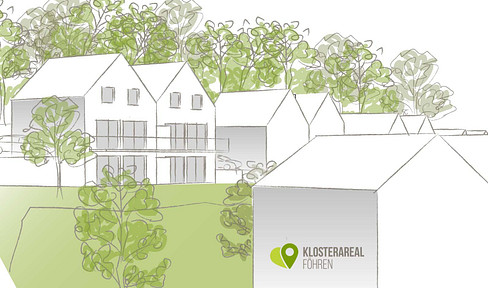 Projektiertes Baugrundstück am Meulenwald auf dem Klosterareal Föhren