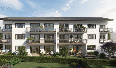 New multi-family building - 10% depreciation available for KFW 40QNG program, located in the central area of Hengersberg - only 1 apartment remaining!