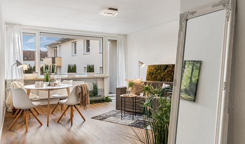 -RESERVIERT-Modern sanierte 1-Zimmer-Wohnung mit Balkon – sofort bezugsfrei in Hannover-Wülfel