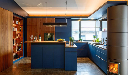 A home made of solid wood that brings the body to rest