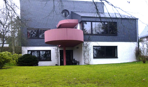 Spacious architect-designed house with beautiful garden