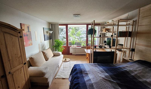 1-Z.-Whg mit Balkon,provisionsfrei, barrierefrei erreichbar,möbliert,sofort beziehbar