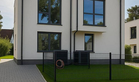 New-build semi-detached house on Müggelsee - 122 m², efficiency house A+, commission-free, ready to move in 2025