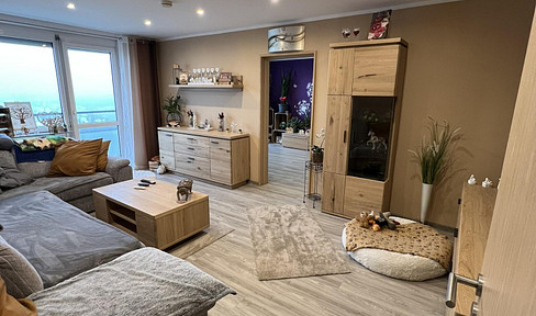 Gehobene 4-Zimmer-Wohnung im 19. OG mit Balkon in Ludwigshafen-Friesenheim