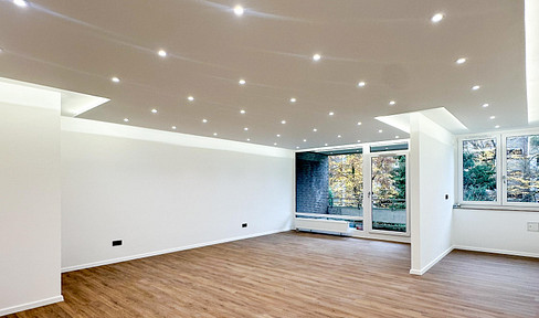 free of commission: Living on the Rhine & castle garden - renovated in the heart of Benrath, ideal for couples