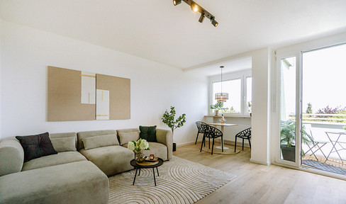 Helle 2-Zimmer-Wohnung, Erstbezug nach Sanierung, provisionsfrei