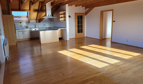 Spacious 4.5-room apartment with balcony and communal garden incl. outdoor pool in Grunholz