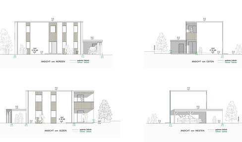 Einzigartiges Grundstück in ruhiger Hinterbebauung – mit bestehender Baugenehmigung (änderbar)