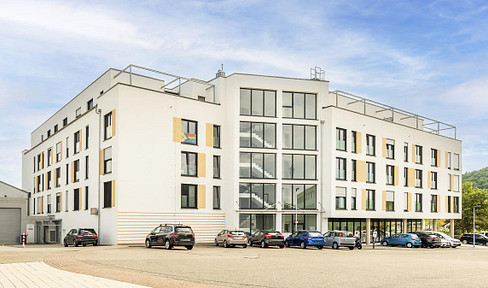 Helle 2-Zimmer-Wohnung in Neubau (2019) mit Aufzug in Pfinztal-Berghausen – voll möbliert