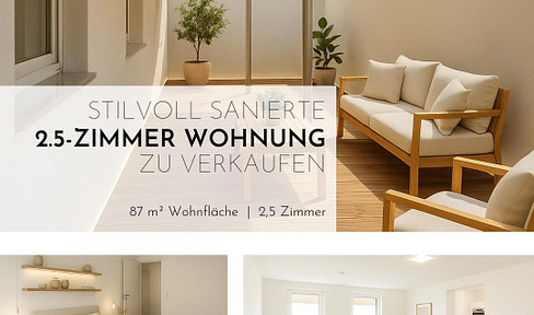 Stylish living in a quiet location - 2.5-room apartment - first-time occupancy with terrace